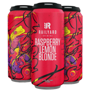 Railyard Brewing Raspberry Lemon Blonde 4 Pack Cans