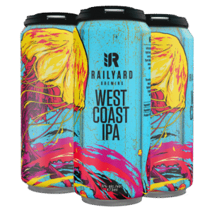 Railyard West Coast IPA 4 Pack Cans