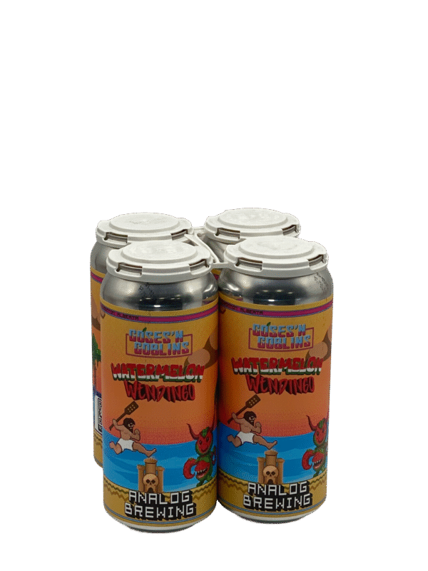 Analog Brewing Goses' N Goblins Watermelon Wendingo 4 Pack Cans