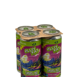 Alley Kat Shoreline Lime Lager 4 Pack Cans