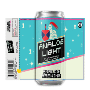 Analog Brewing Light Dry Hopped Light Lager 4 Pack Cans