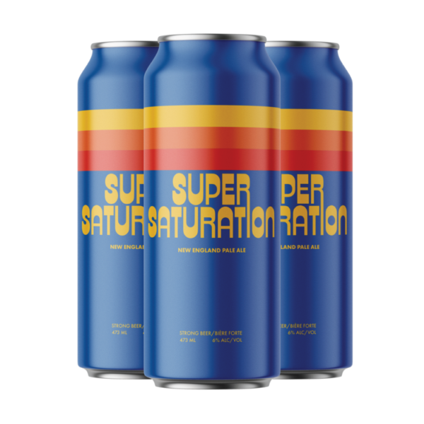 Cabin Brewing Super Saturation Hazy Pale Ale 4 Pack Cans
