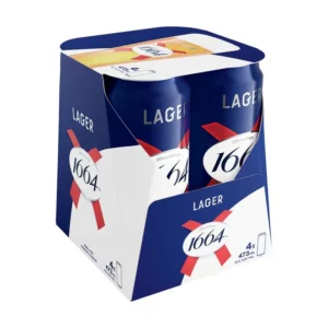 Kronenbourg 1664 Lager 4 Pack Cans