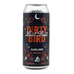 Last Best Brewing Dirty Bird Black Lager 4 Pack Cans