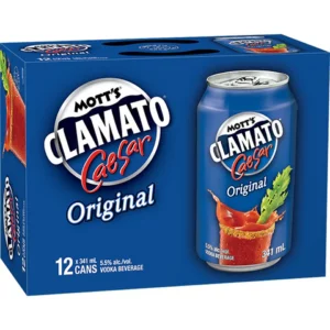 Mott's Clamato Caesar Original 12 Pack Cans