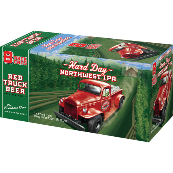 Red Truck Brewing Hard Day Northwest IPA 8 Pack Cans