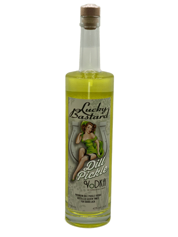 Lucky Bastard Dill Pickle Vodka 750 mL