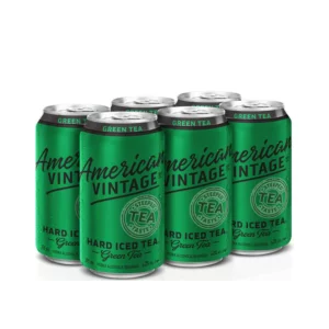 American Vintage Hard Iced Tea Green Tea 6 Pack Cans