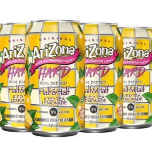 Arizona Half & Half Iced Tea Lemonade 6 Pack Cans
