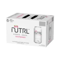 Nutrl Vodka Soda Raspberry 6 Pack Cans