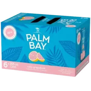 Palm Bay Ruby Grapefruit 6 Pack Cans
