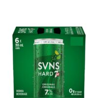 SVNS Hard 7UP Original 6 Pack Cans