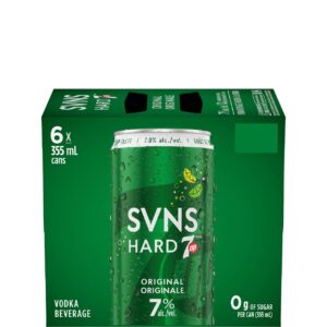 SVNS Hard 7UP Original 6 Pack Cans