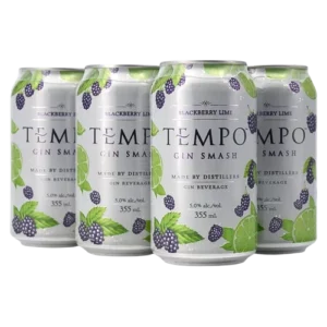 Tempo Gin Smash BlackBerry Lime 6 Pack Cans