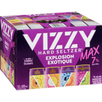 Vizzy Hard Seltzer Exotic Twist Max 7% 12 Pack Cans