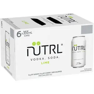 Nutrl Vodka Soda Lime 6 Pack Cans