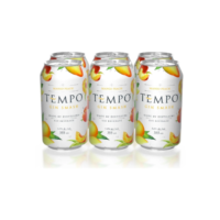 Tempo Gin Smash Mango Peach 6 Pack Cans