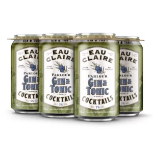 Eau Claire Distillery Gin & Tonic 6 Pack Cans