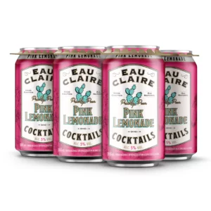 Eau Claire Distillery Pink Lemonade 6 Pack Cans