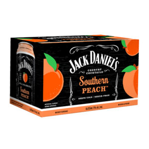 Jack Daniel’s Country Cocktails Southern Peach 6 Pack Cans