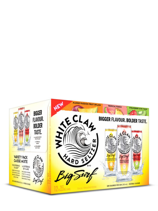 White Claw Big Surf 12 Pack Cans
