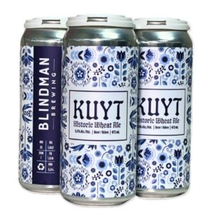 Blindman Brewing KUYT Historic Wheat Ale 4 Pack Cans