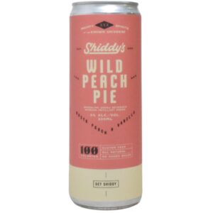 Shiddy's Wild Peach Pie 4 Pack Cans