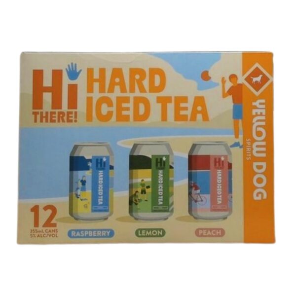 Yellow Dog Hi There Hard Iced Tea Mixer 12 Pack Cans