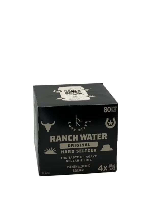 Lone River Ranch Water Original 4 Pack Cans