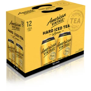 American Vintage Hard Iced Tea Lemon 12 Pack Cans