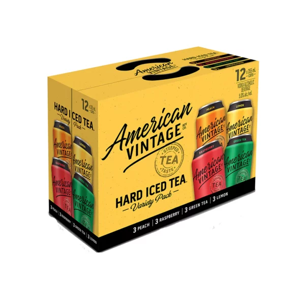 American Vintage Hard Iced Tea Variety 12 Pack Cans