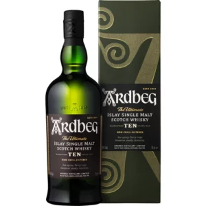 Ardbeg 10 Years Old Islay Single Malt Scotch Whisky 750 mL