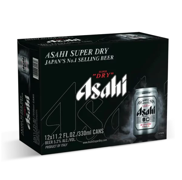 Asahi Super Dry 12 Pack Cans