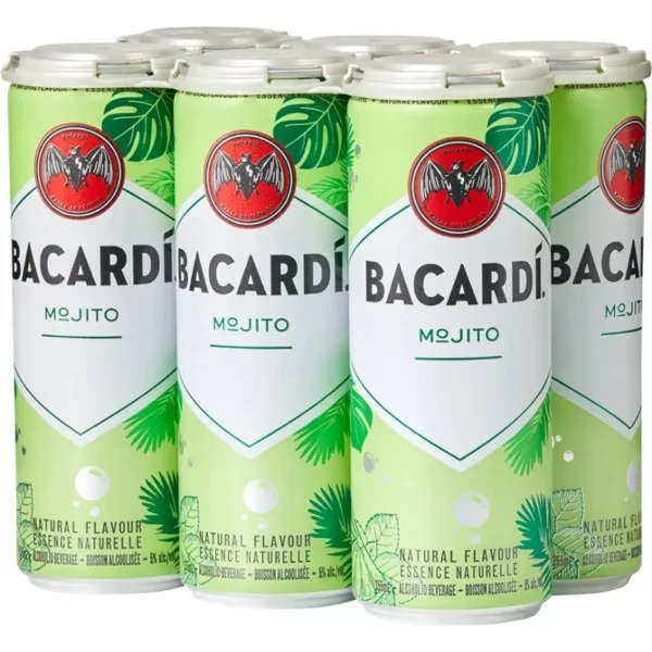 Bacardi Mojito 6 Pack Cans