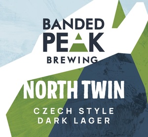 Banded Peak North Twin Czech Dark Lager 4 Pack Cans