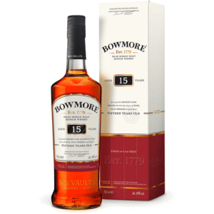 Bowmore 15 Year Old Single Malt Scotch Whisky 750 mL