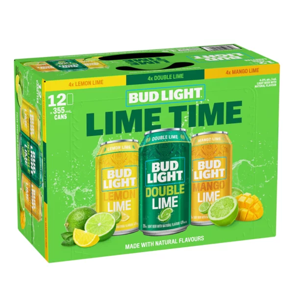 Bud Light Lime Time Mixer 12 Pack Cans
