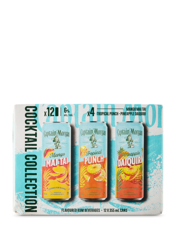 Captain Morgan Cocktail Collection 12 Pack Cans