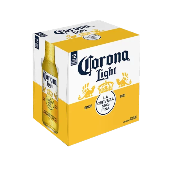 Corona Light 12 Pack Bottles