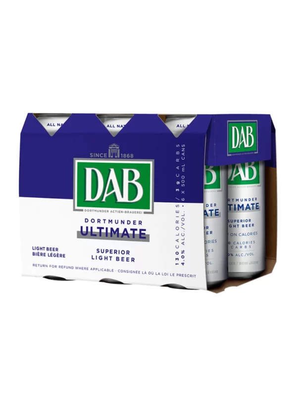 Dab Ultimate Low Carb Beer 6 Pack Cans