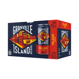 Granville Island Brewing Island Lager 6 Pack Cans