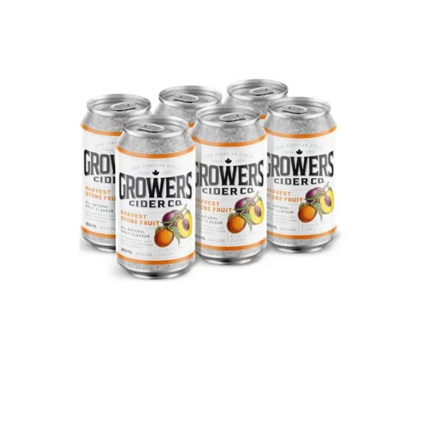 Growers Harvest Stone Fruit 6 Pack Cans