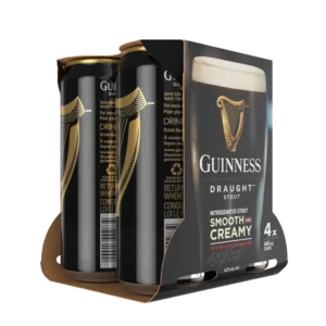 Guinness Draught 4 Pack Cans