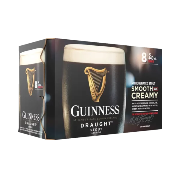 Guinness Draught 8 Pack Cans
