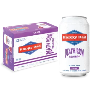 Happy Dad Hard Seltzer Grape 12 Pack Cans