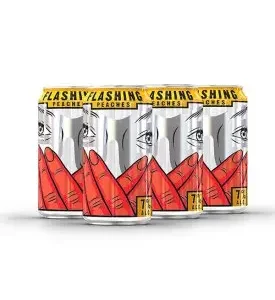 Jaw Drop Flashing Peaches 6 Pack Cans