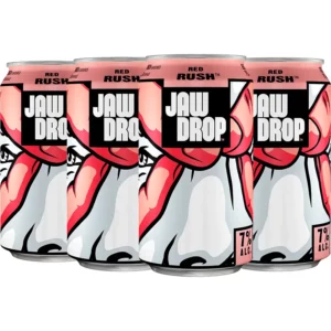 Jaw Drop Red Rush 6 Pack Cans