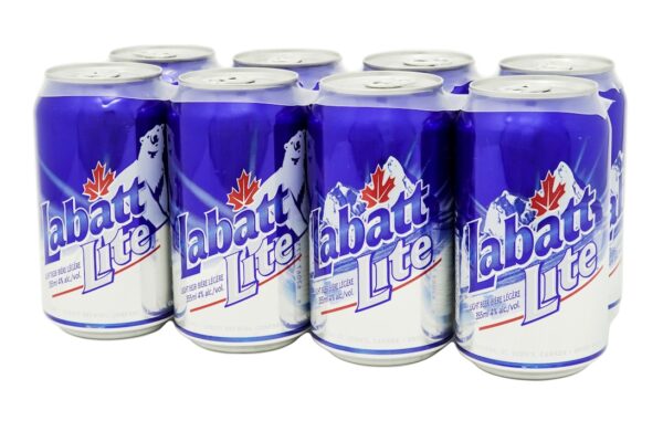 Labatt Lite 8 Pack Cans