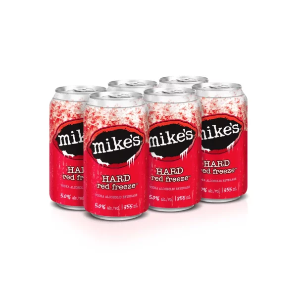Mike's Hard Red Freeze 6 Pack Cans