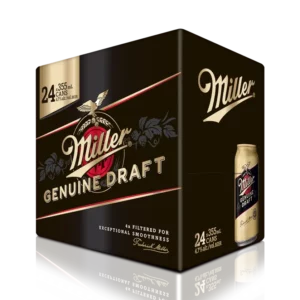 Miller Genuine Draft 24 Pack Cans